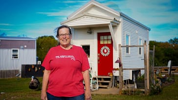 Retiree Helped Build Her Own Affordable Tiny House